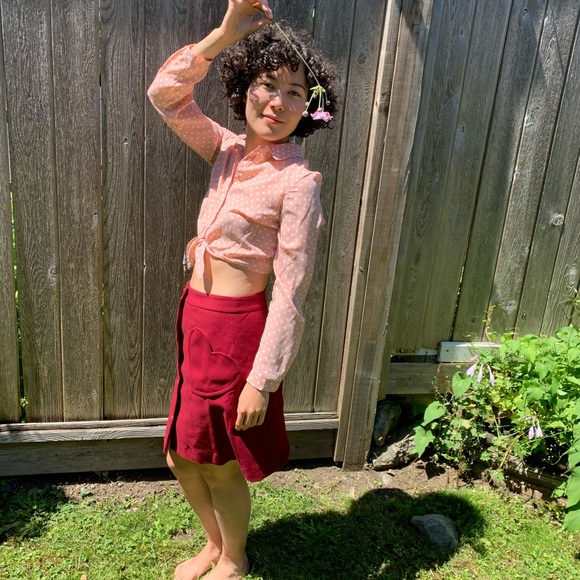 SOLD🎁 Kate Spade New York Heart-Pocket Skirt - Picture 8 of 9